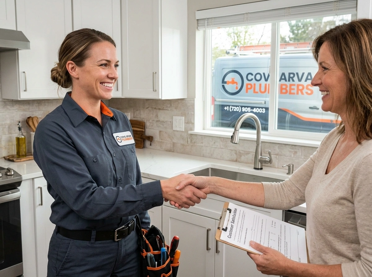 Guaranteed Customer Satisfaction Cove Arva Plumbing Arvada CO