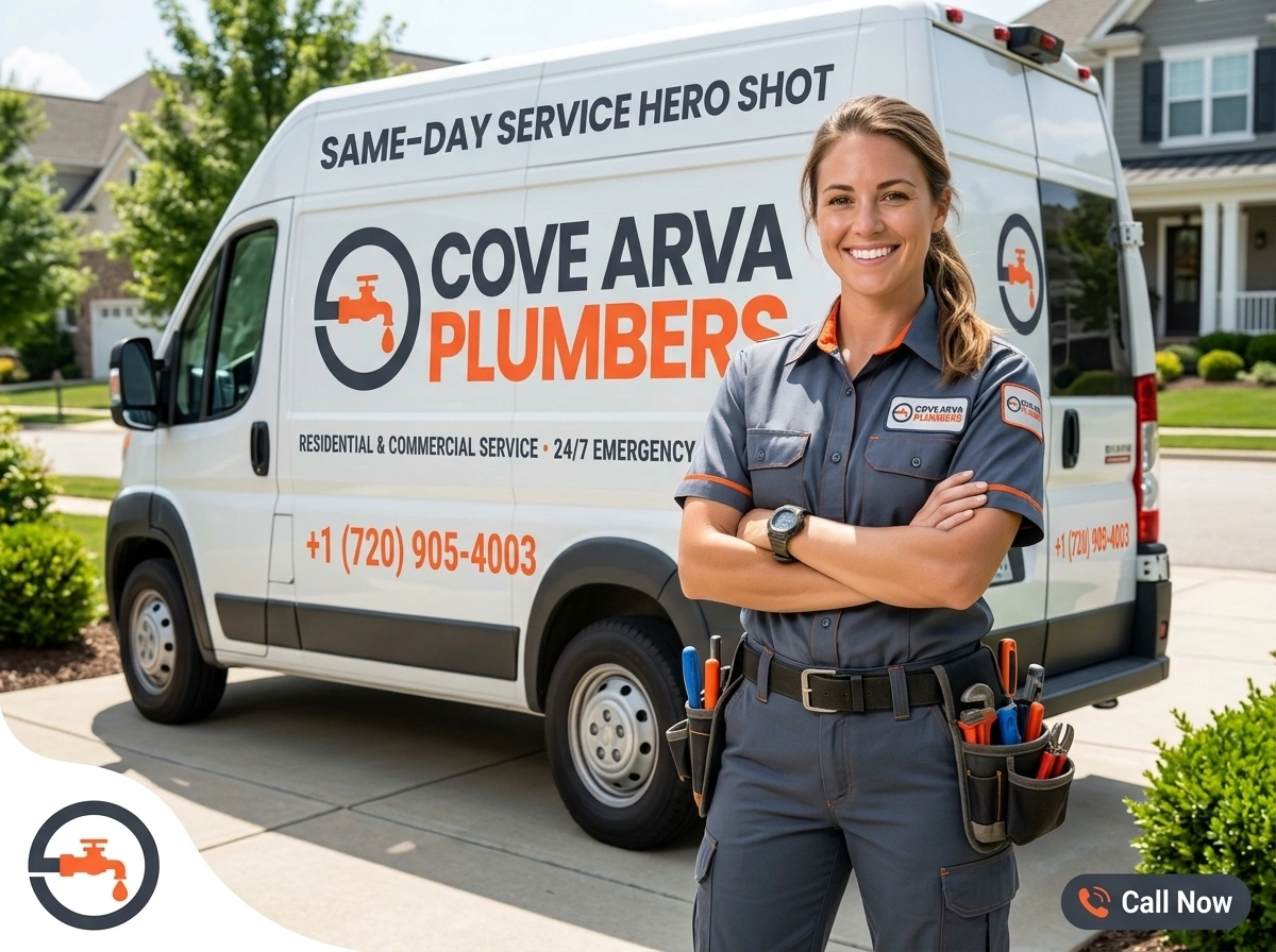 Same Day Emergency Plumbing Service Cove Arva Plumbers Arvada CO